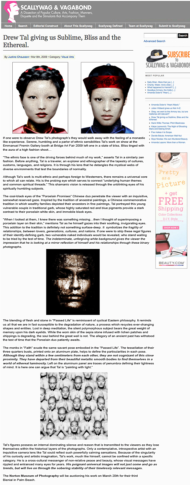 Scallywag Vagabond article