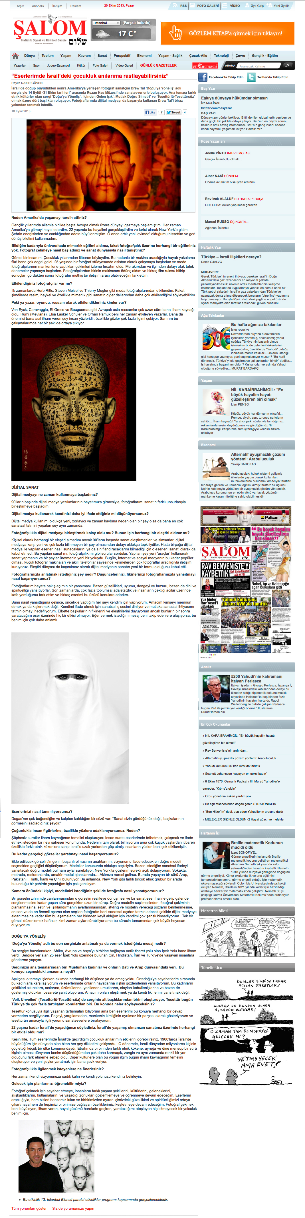 SHALOM - Tukish Media